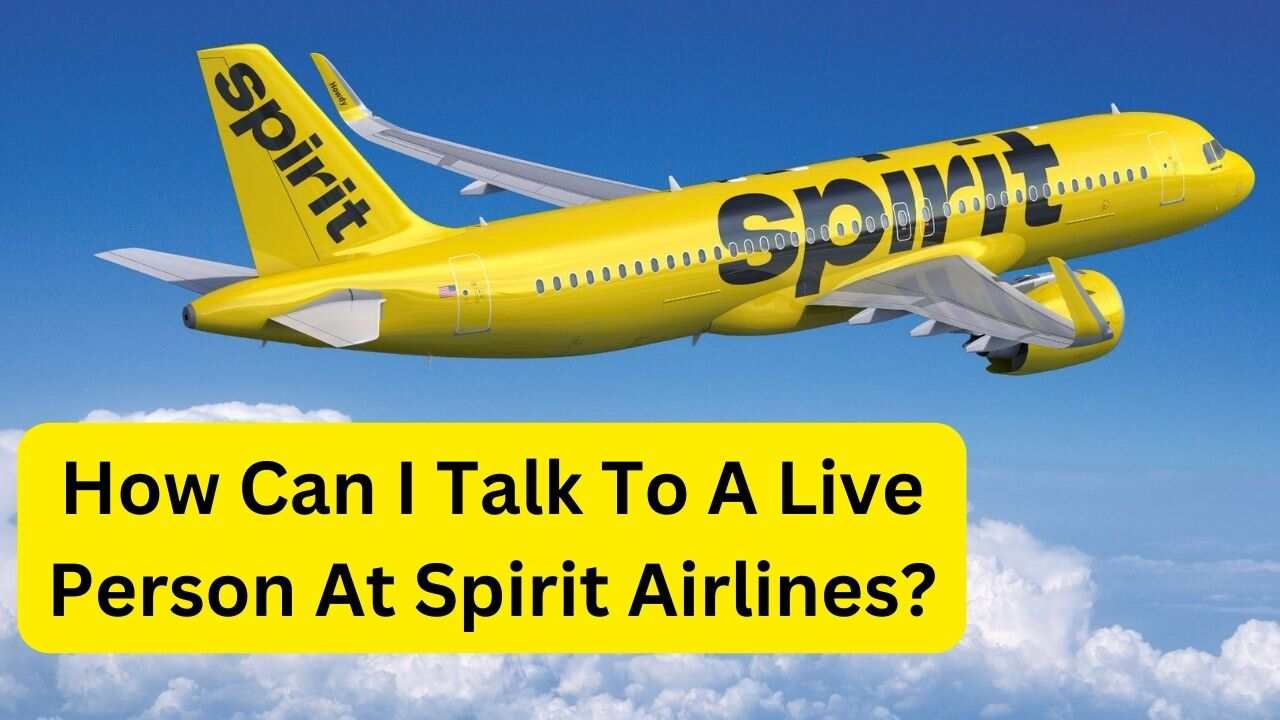 How Can I Talk To A Live Person At Spirit Airlines?